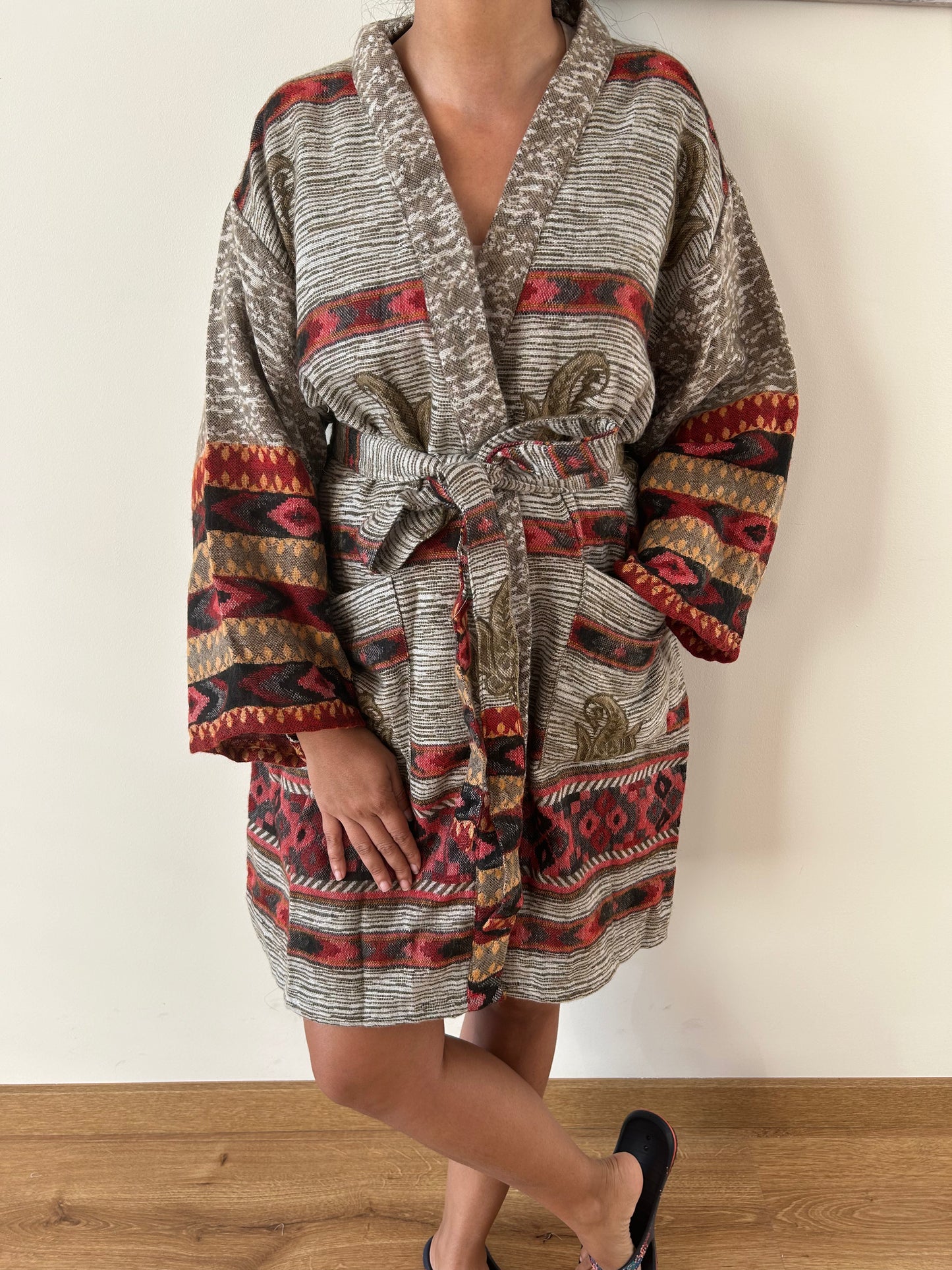 Yak Wool Short Robe
