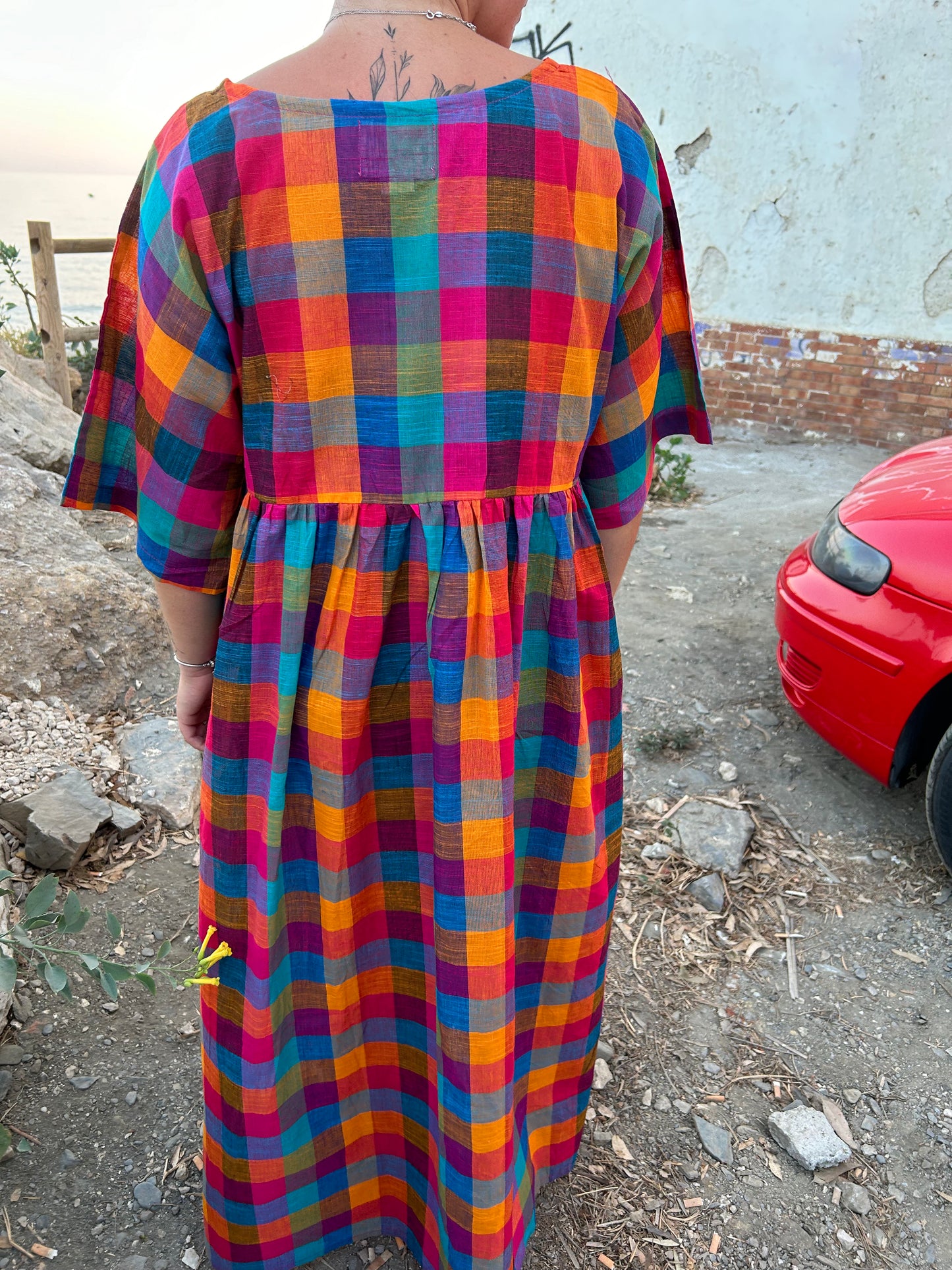 handwoven cotton dress