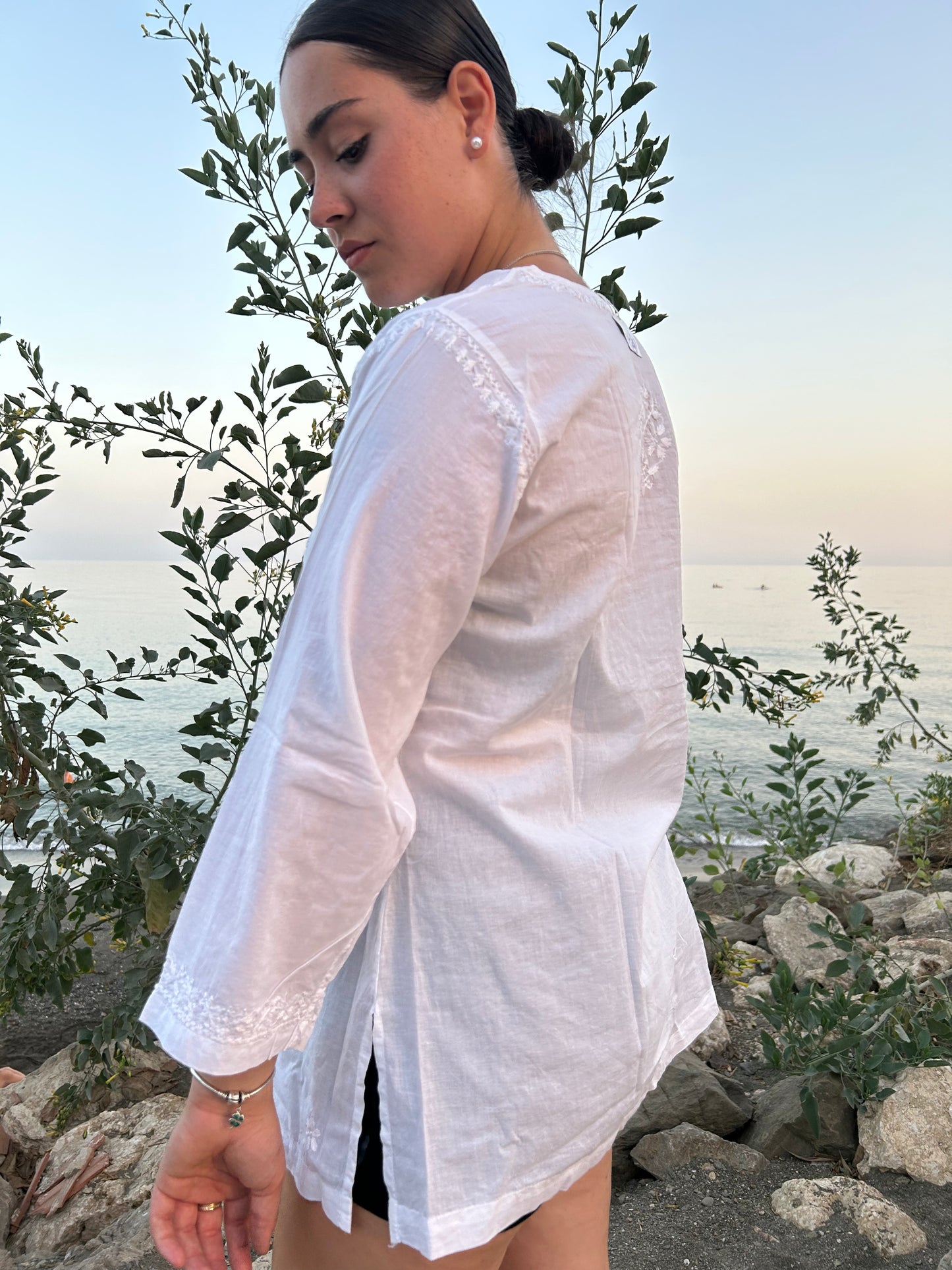 Hand Emroidered cotton tunic