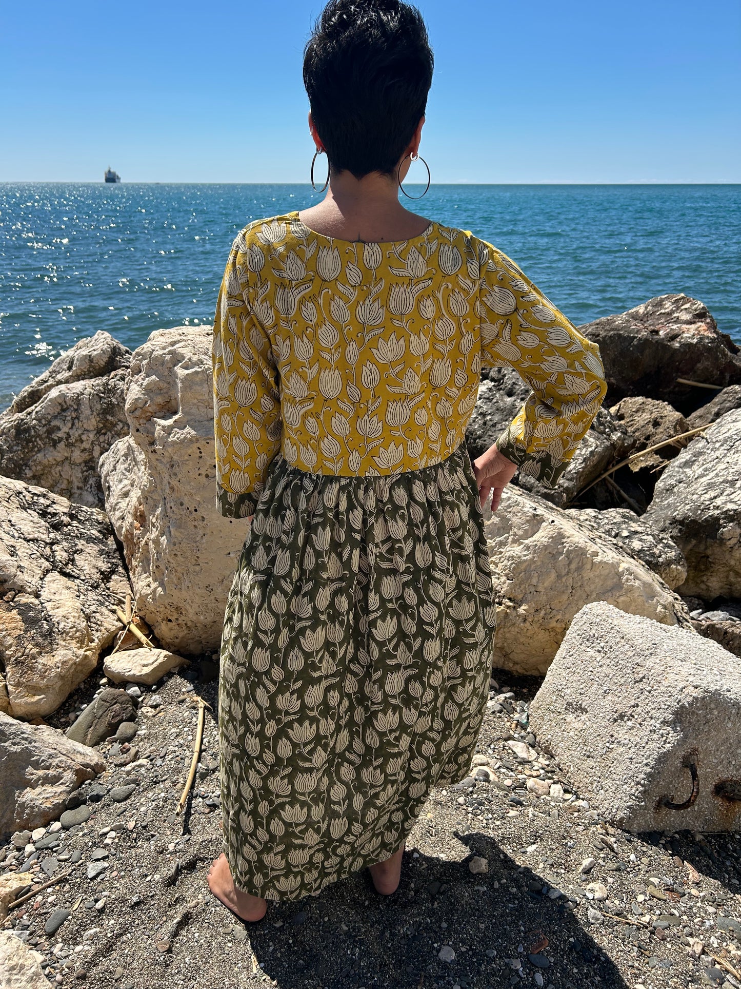 handmade cotton dress