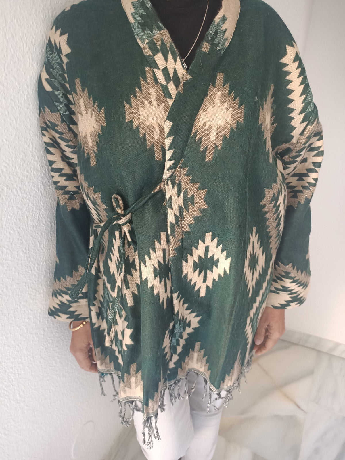 Wool wrap kimono,winter tunic,gifts for her,boho tunic, loungewear