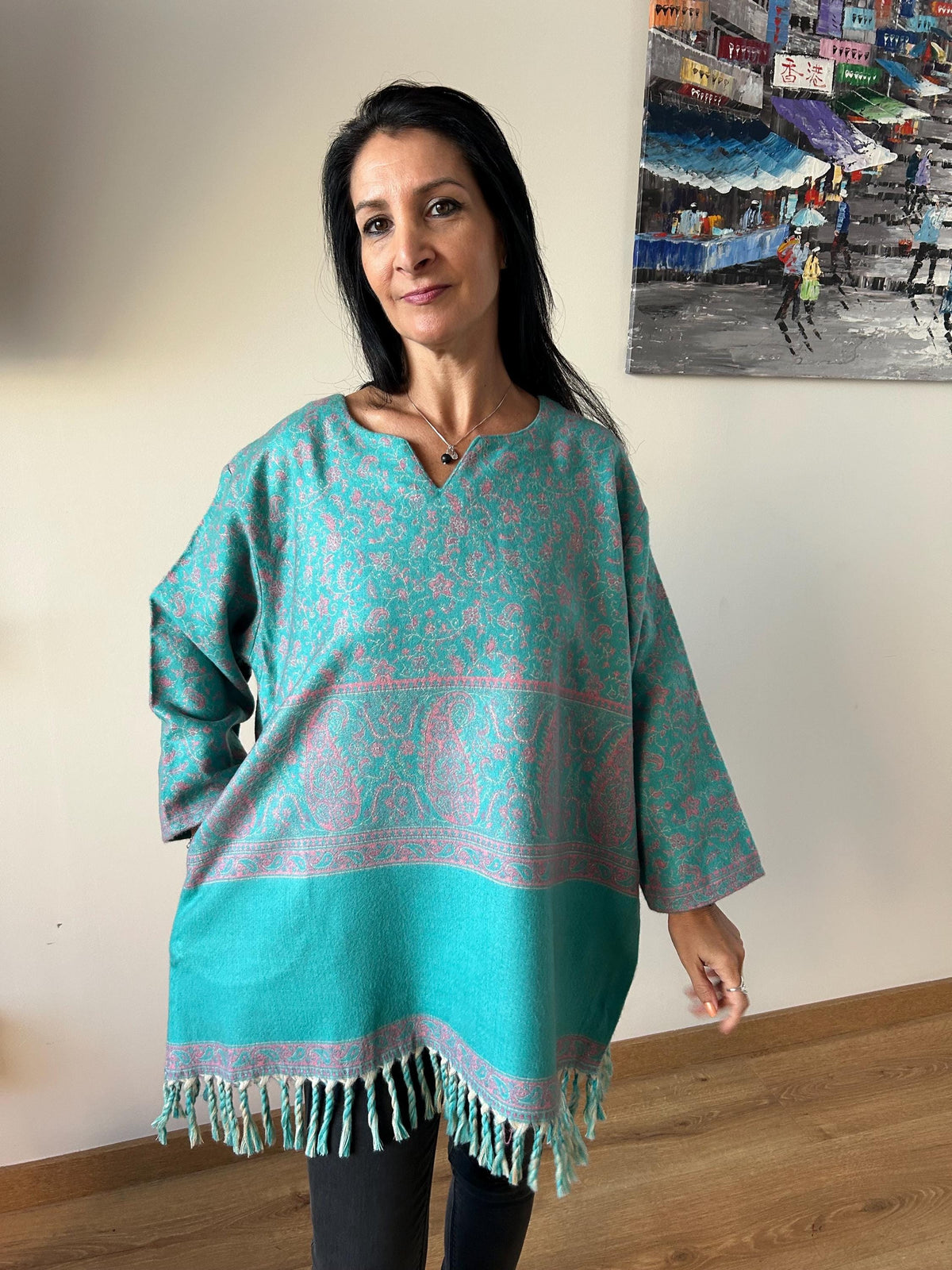Yak wool tunic,gifts for her,resort wear,boho wool kurti,gifts for her, Christmas gift,boho kurti,