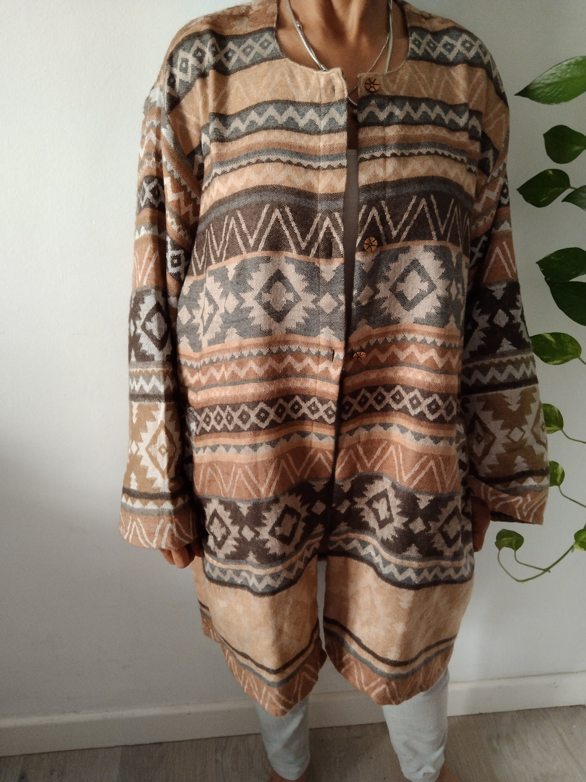Woolen jacket,wool cover up,wool tunic,Plus size tunic,boho tunic,gifts for her,boho tunic