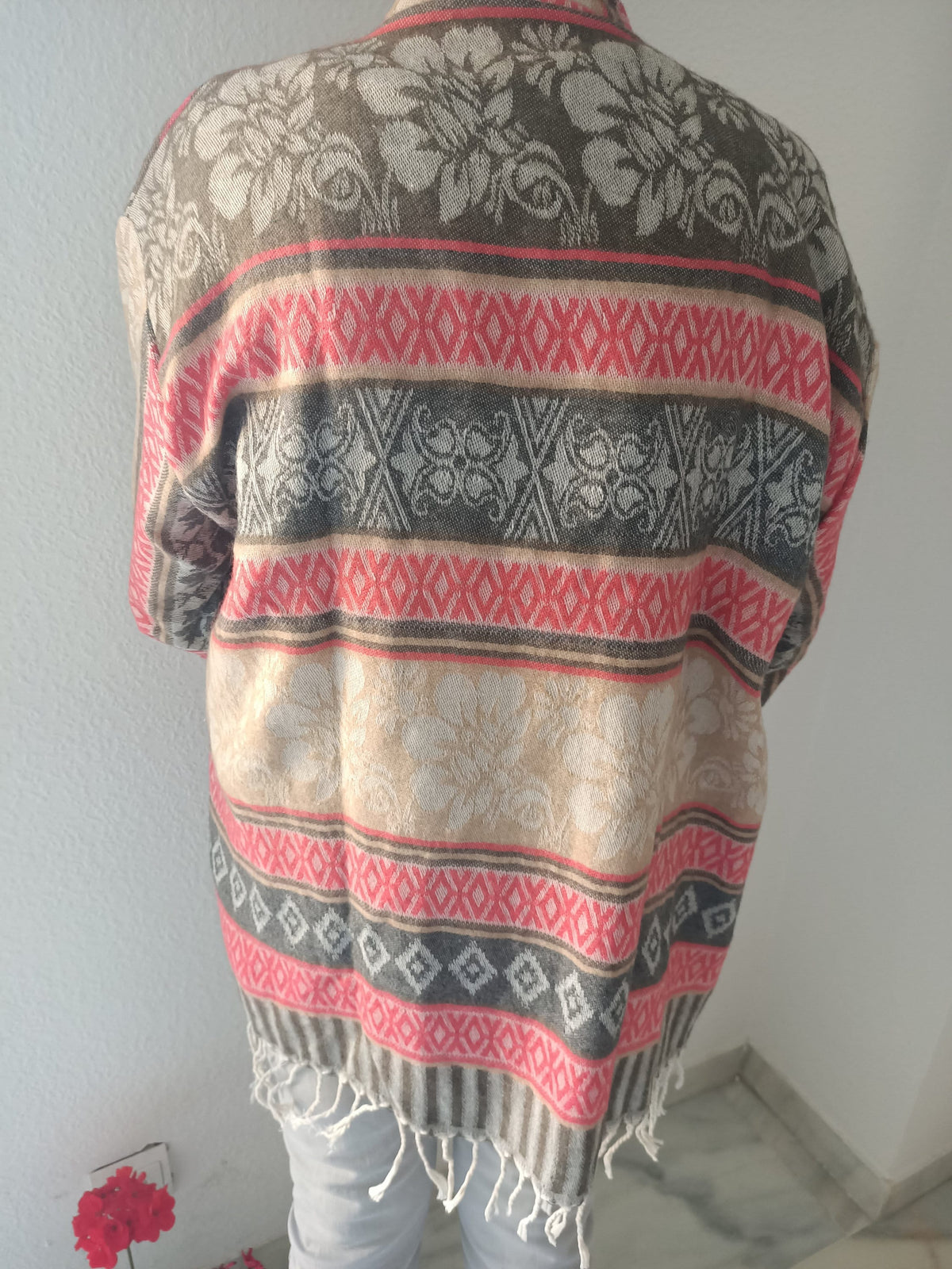 Wool wrap kimono,wool tunic,gifts for her,boho tunic, loungewear,