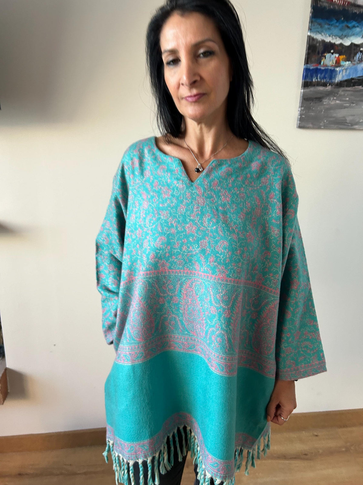 Wool Winter Tunic: Boho Resort Wear