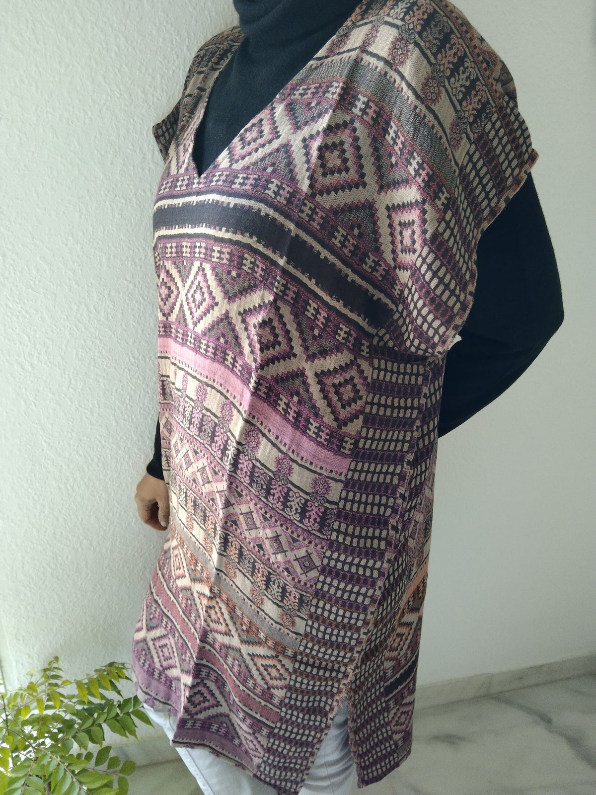 Wool kaftan,winter tunic,boho tunic,layering tunic, Christmas gift,gifts for her