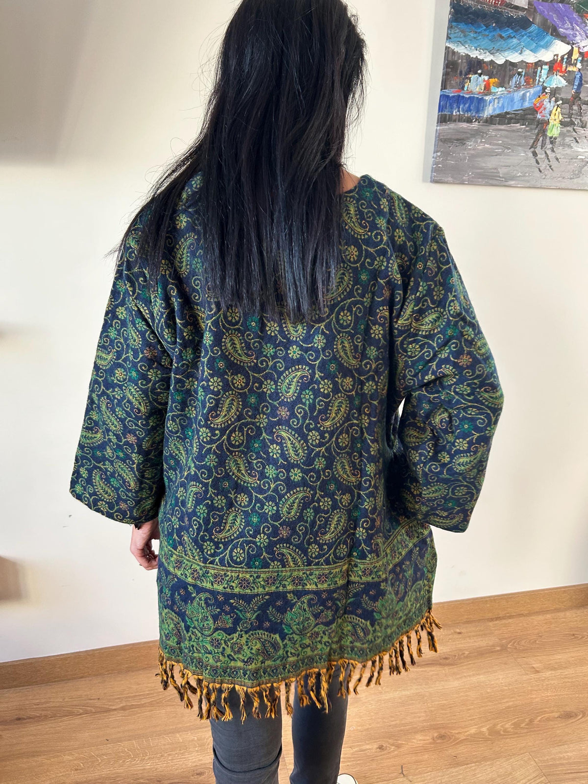 Winter tunic,wool kurti,gifts for her, Christmas gift,boho winter Kurti,wool tunic,mom postpartum gift,