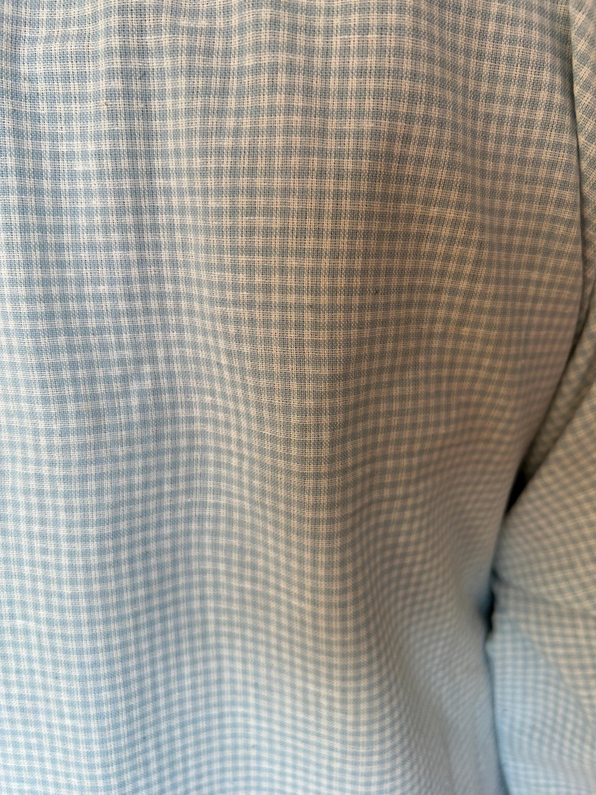 Handmade Organic Cotton  Checks Kaftan Maxi Dress, Resort Loungewear Swim Cover Up