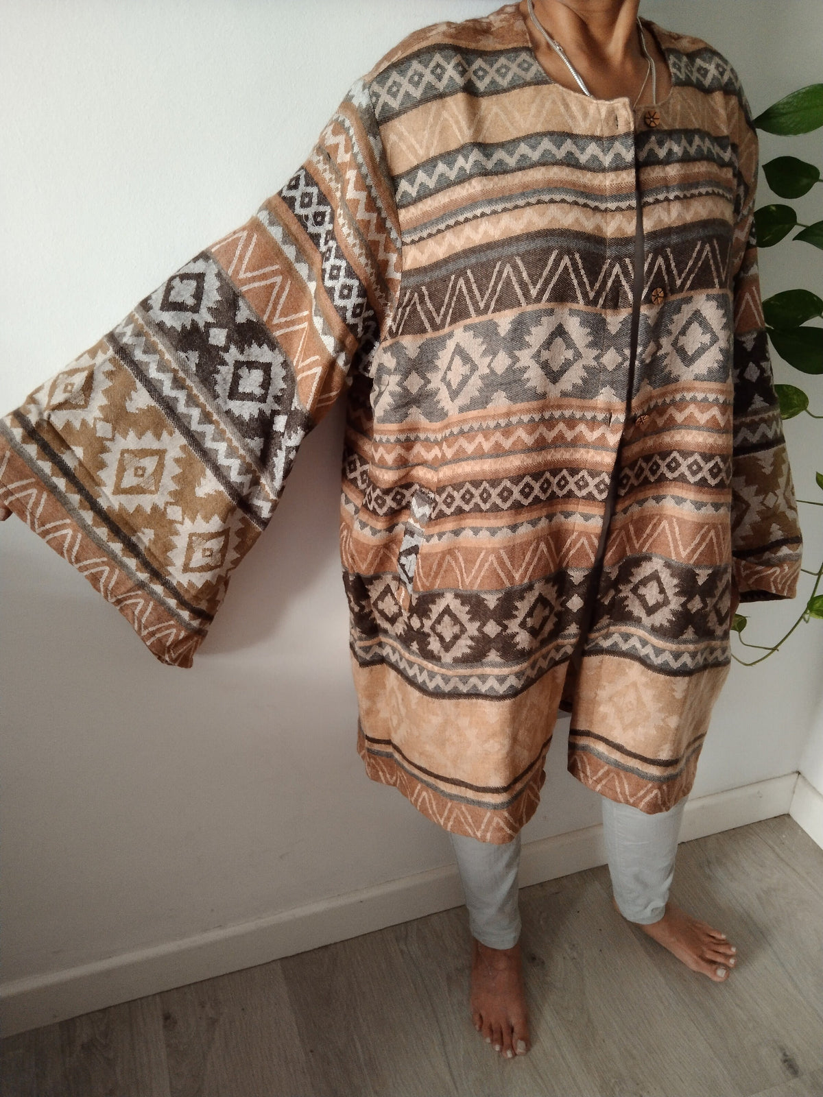Woolen jacket,wool cover up,wool tunic,Plus size tunic,boho tunic,gifts for her,boho tunic