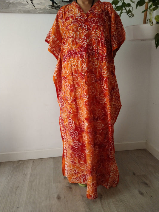Tie-dye kaftan,caftan,gifts for her,resort wear,loungewear,sleepwear,boho dress