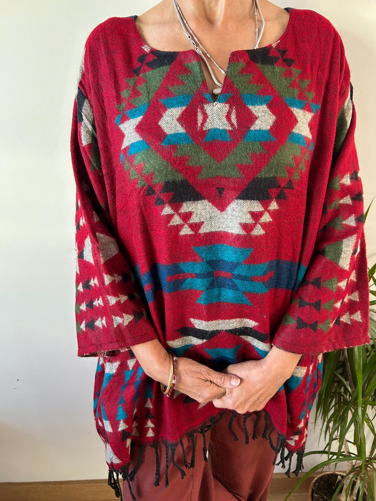 Yak wool,Winter tunic,wool kurti,gifts for her, Christmas gift,boho wool tunic,mom postpartum gift,