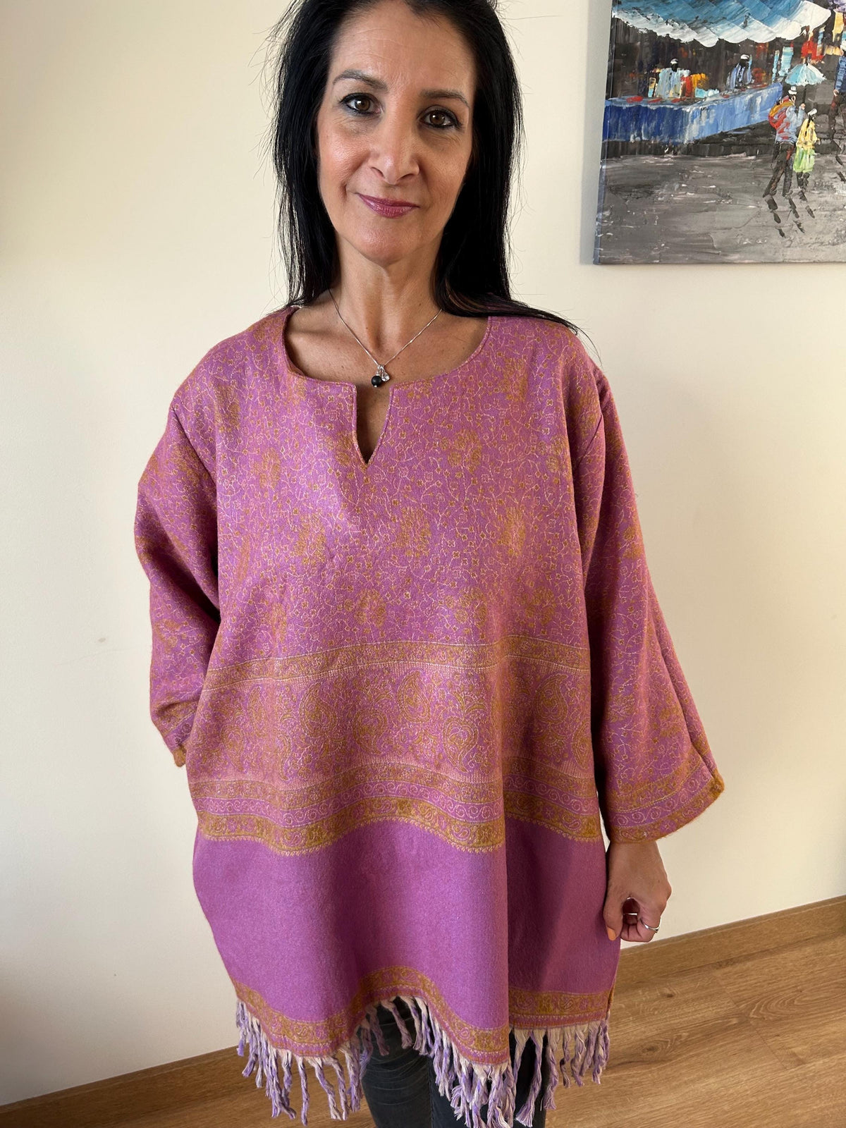 Winter tunic,Wool kurti,gifts for her, Christmas gift,resort wear,boho wool kurti,winter kurti