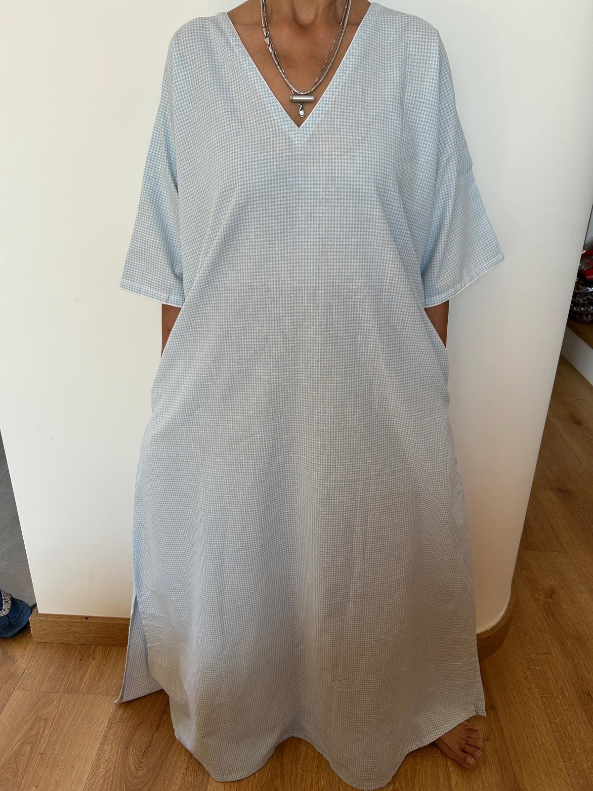 Indigo caftan,kaftan,organic kaftan,indigo kaftan,boho dress,plus size dress,Mother's day gift,gifts for her,