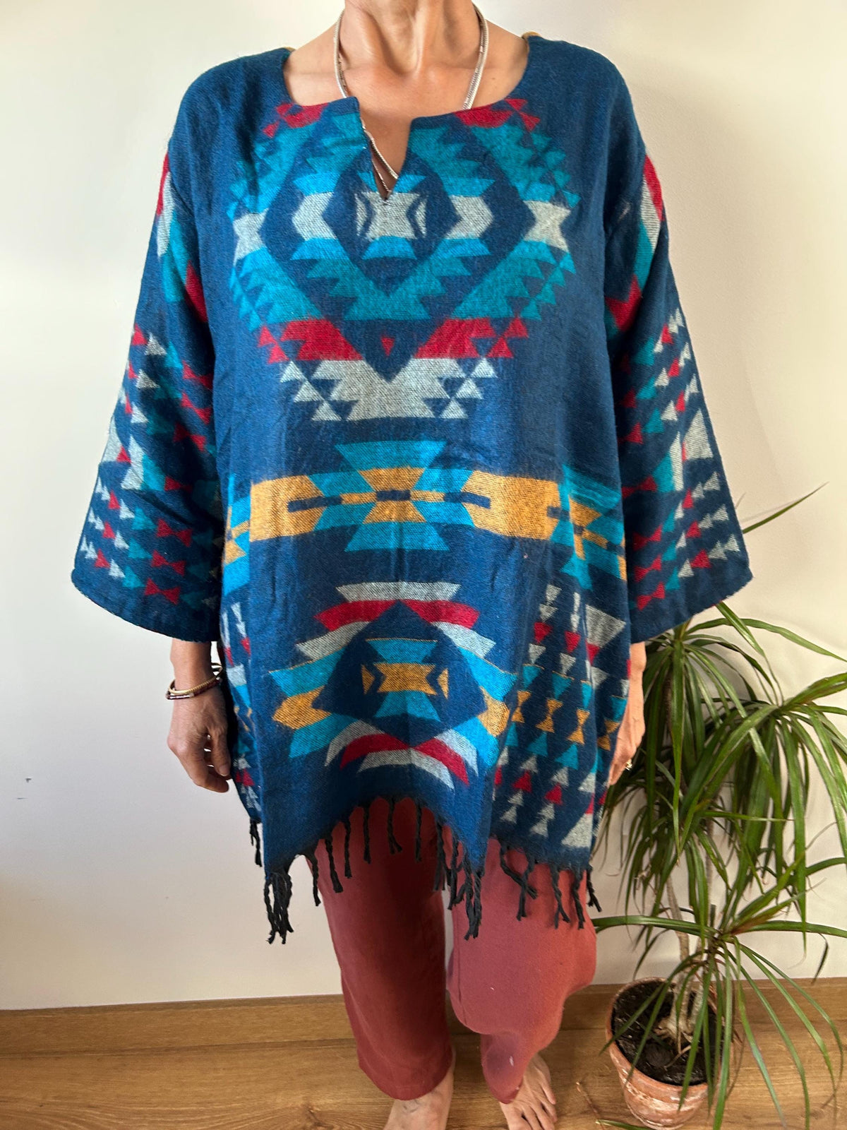 Yak wool,Winter tunic,wool kurti,gifts for her, Christmas gift,boho wool tunic,mom postpartum gift,