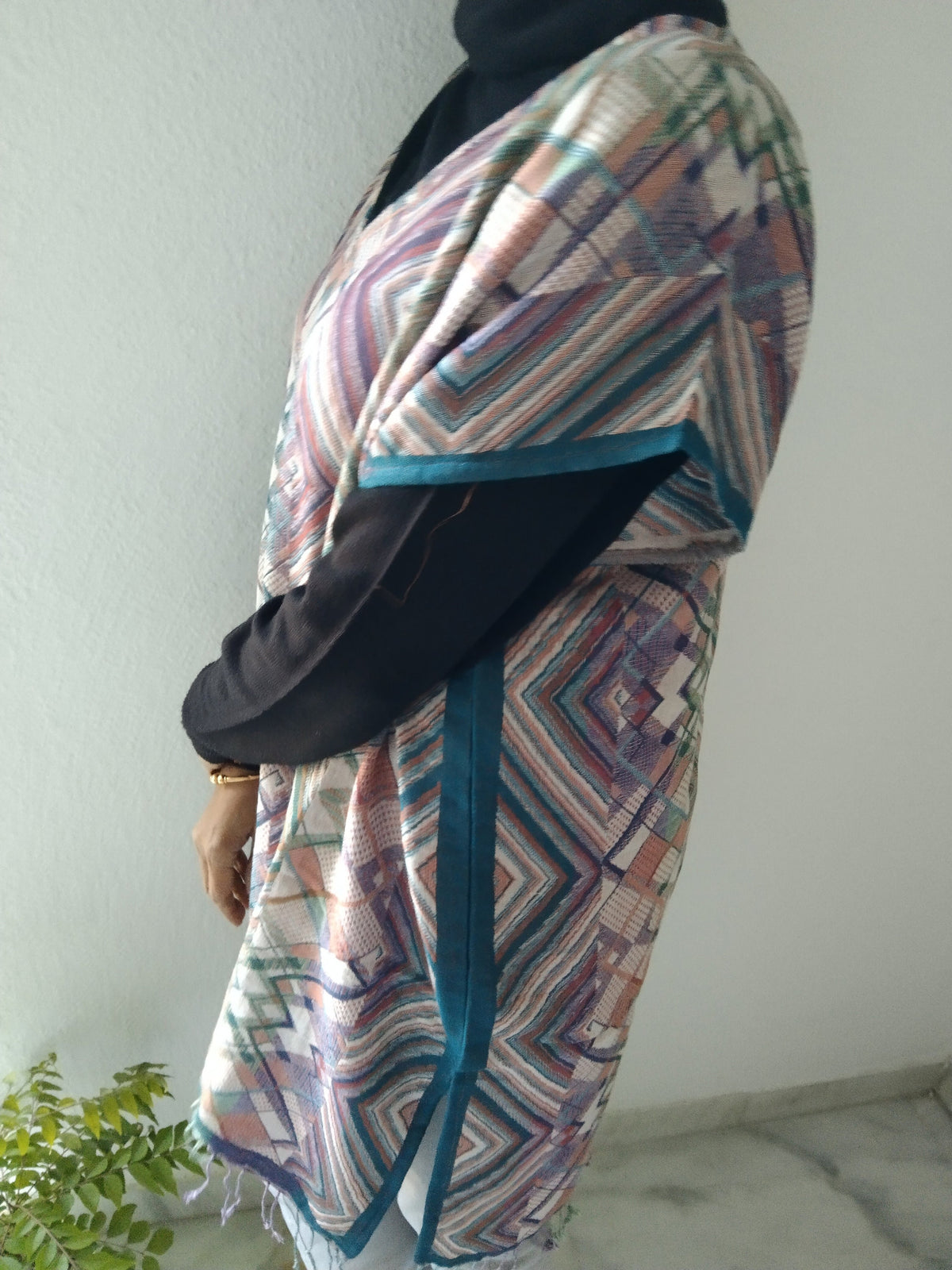 Wool tunic, wool poncho,winter kaftan,caftan,gifts for her,boho tunic, Christmas gift