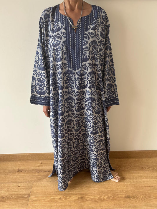 Organiccotton kaftan,organic Cotton kaftan,caftan,cotton dress,boho dress,gifts for her,boho dress,a line kaftan,resort wear,loungewear,