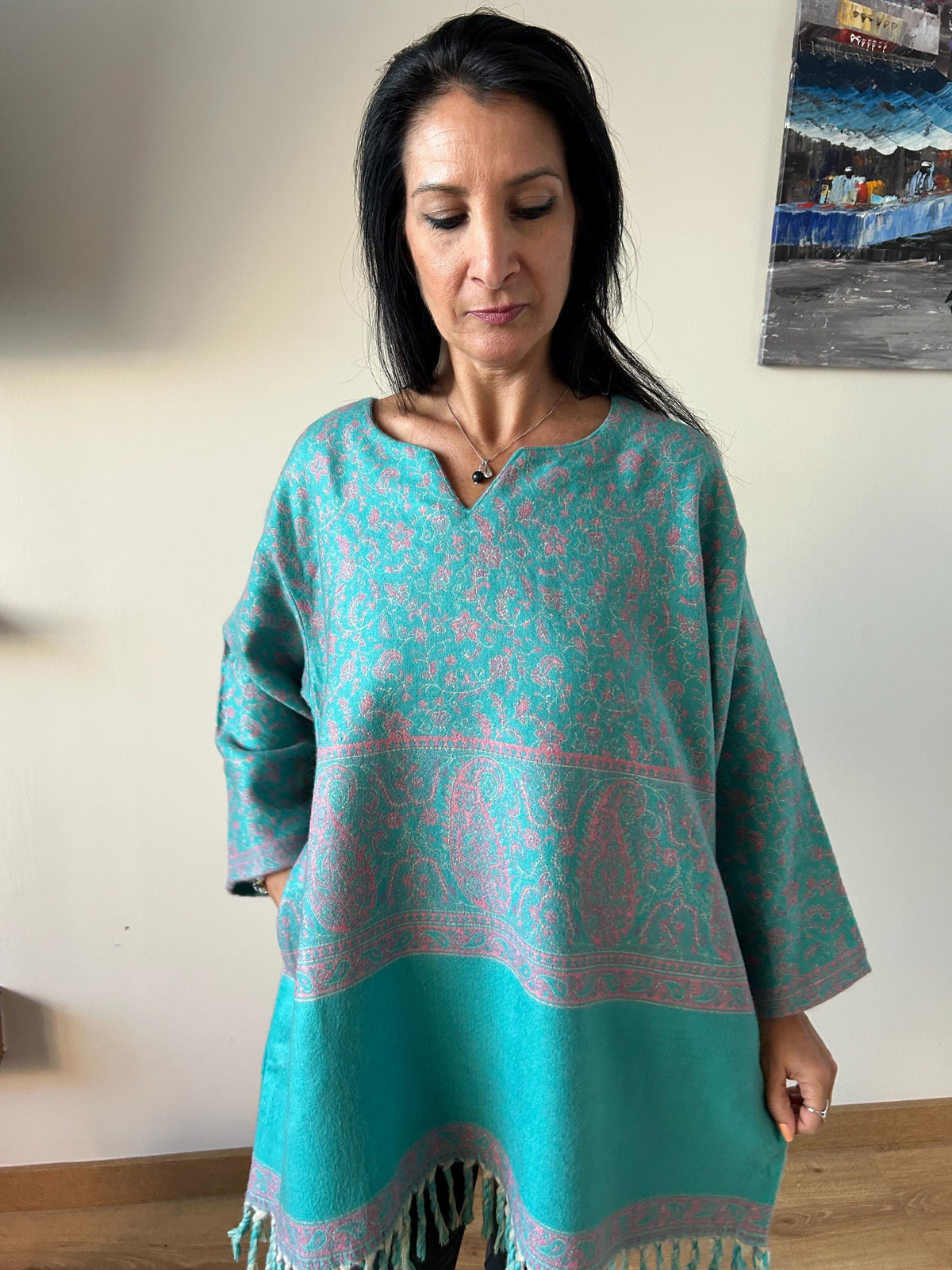 Wool Winter Tunic: Boho Resort Wear