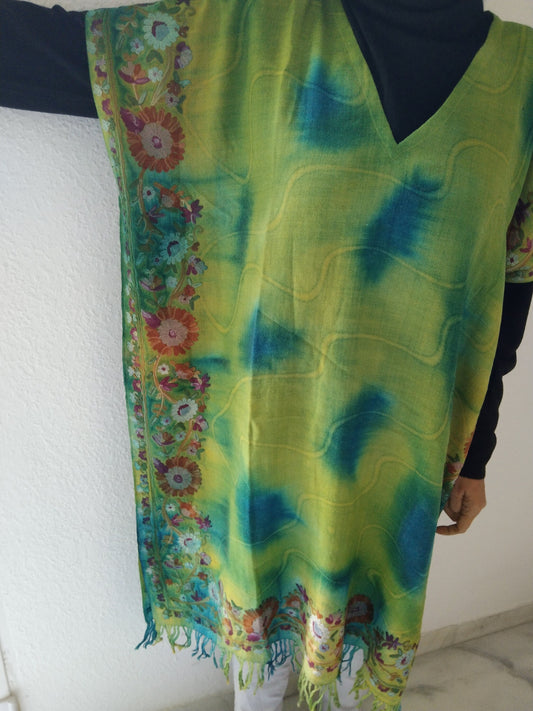 Wool kaftan,winter tunic,wool cover up,winter caftan, Christmas gift,boho kaftan