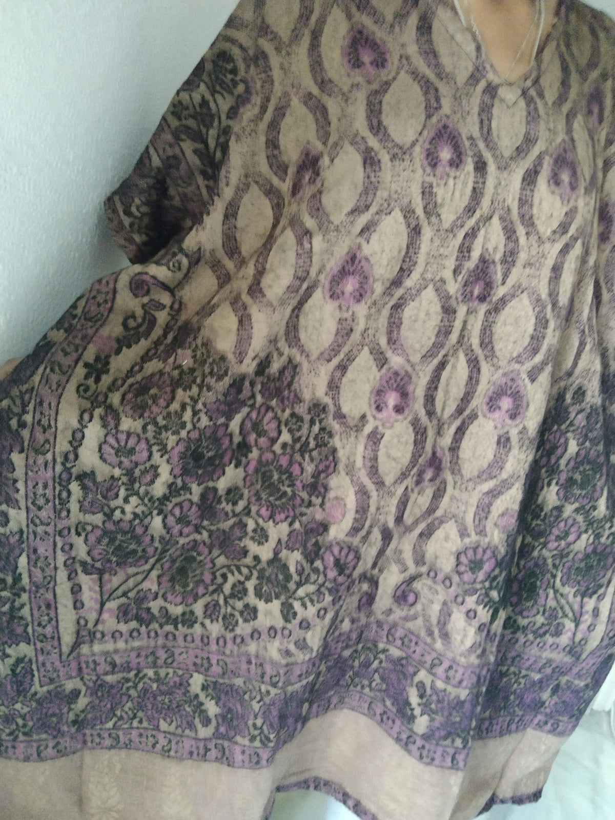 Unisex wool kaftan,unisex wool tunic,gifts for her, loungewear, resort wear,boho wool dress,