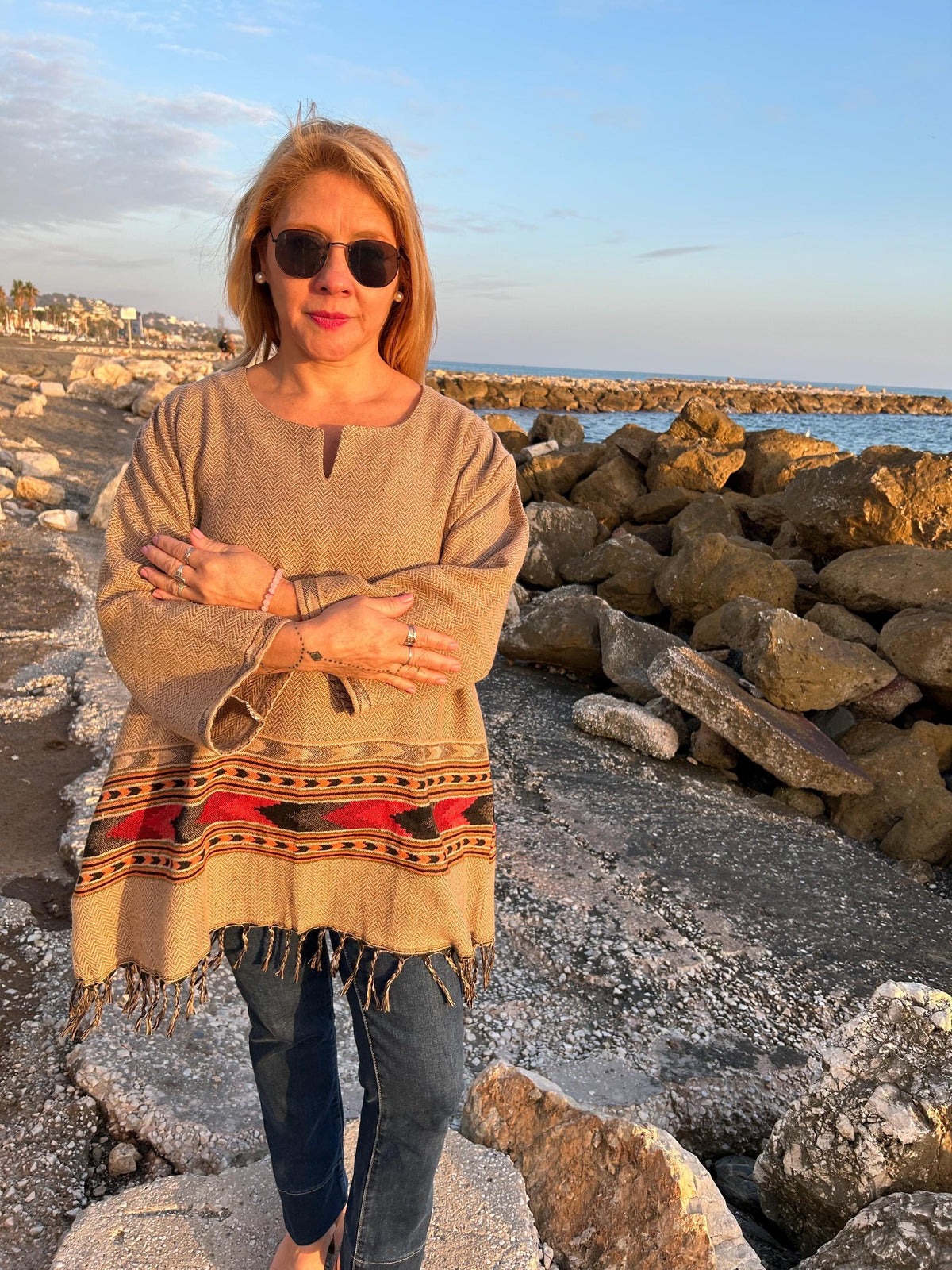 Winter yak wool tunic,gifts for her,wool kurti,winter tunic,boho kurti,wool tunic, Christmas gift,mom postpartum gift,mother's day gift,boho