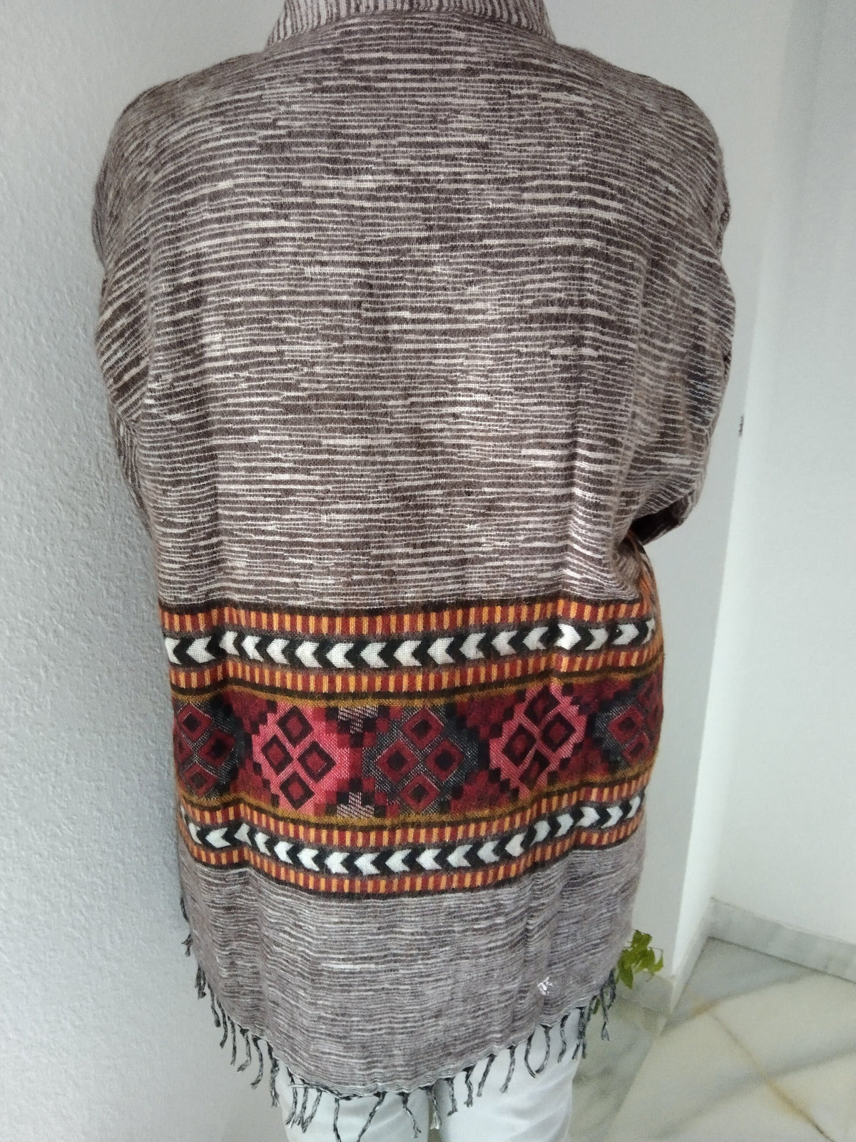 Unisex Yak wool wrap top,boho tunic,gifts for her,gifts for him,winter tunic,boho wrap top,gifts for him