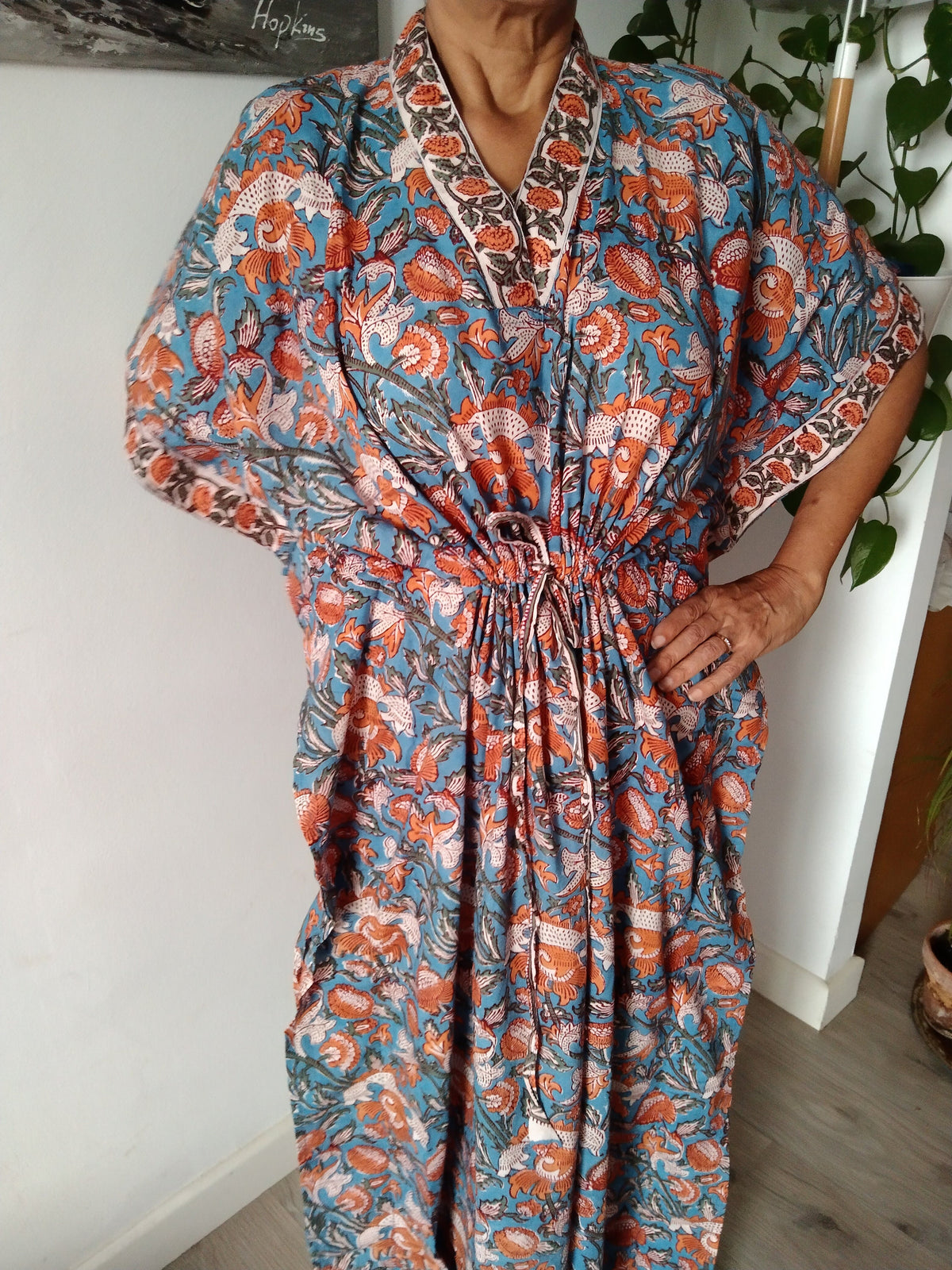 Cotton kaftan,caftan,gifts for her,boho dress,plus size dress,resort wear, loungewear,plus size dress