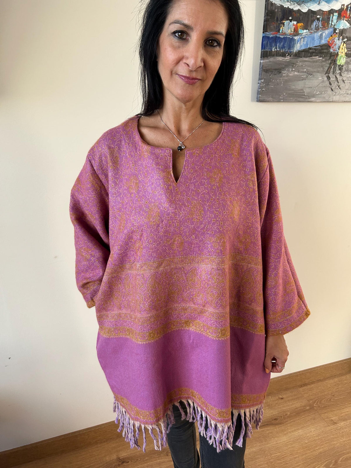 Wool Winter Tunic: Boho Resort Wear