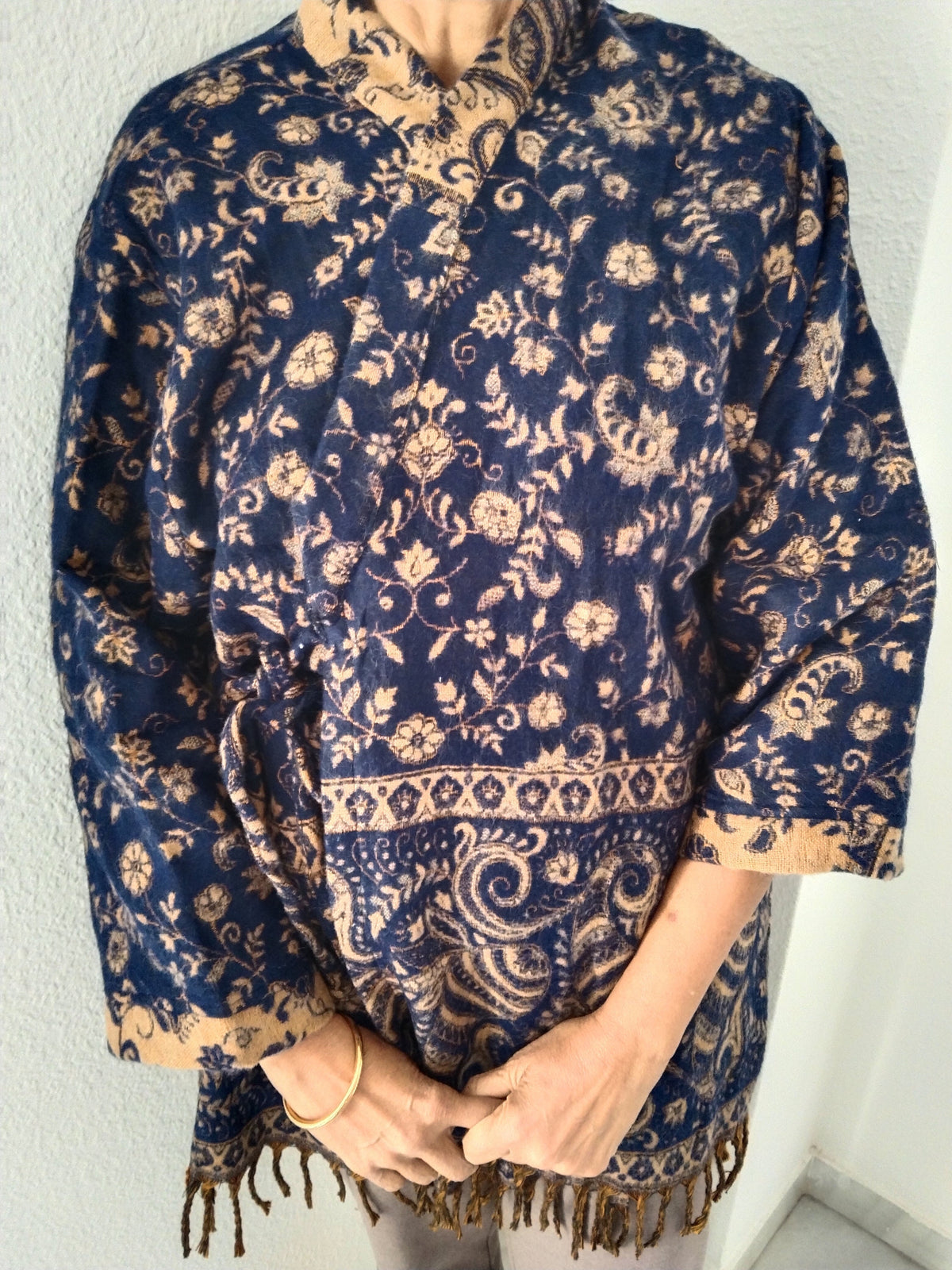 Winter wool top, loungewear,wool wrap tunic,spring jacket,gifts for her,boho tunic,wool wrap top