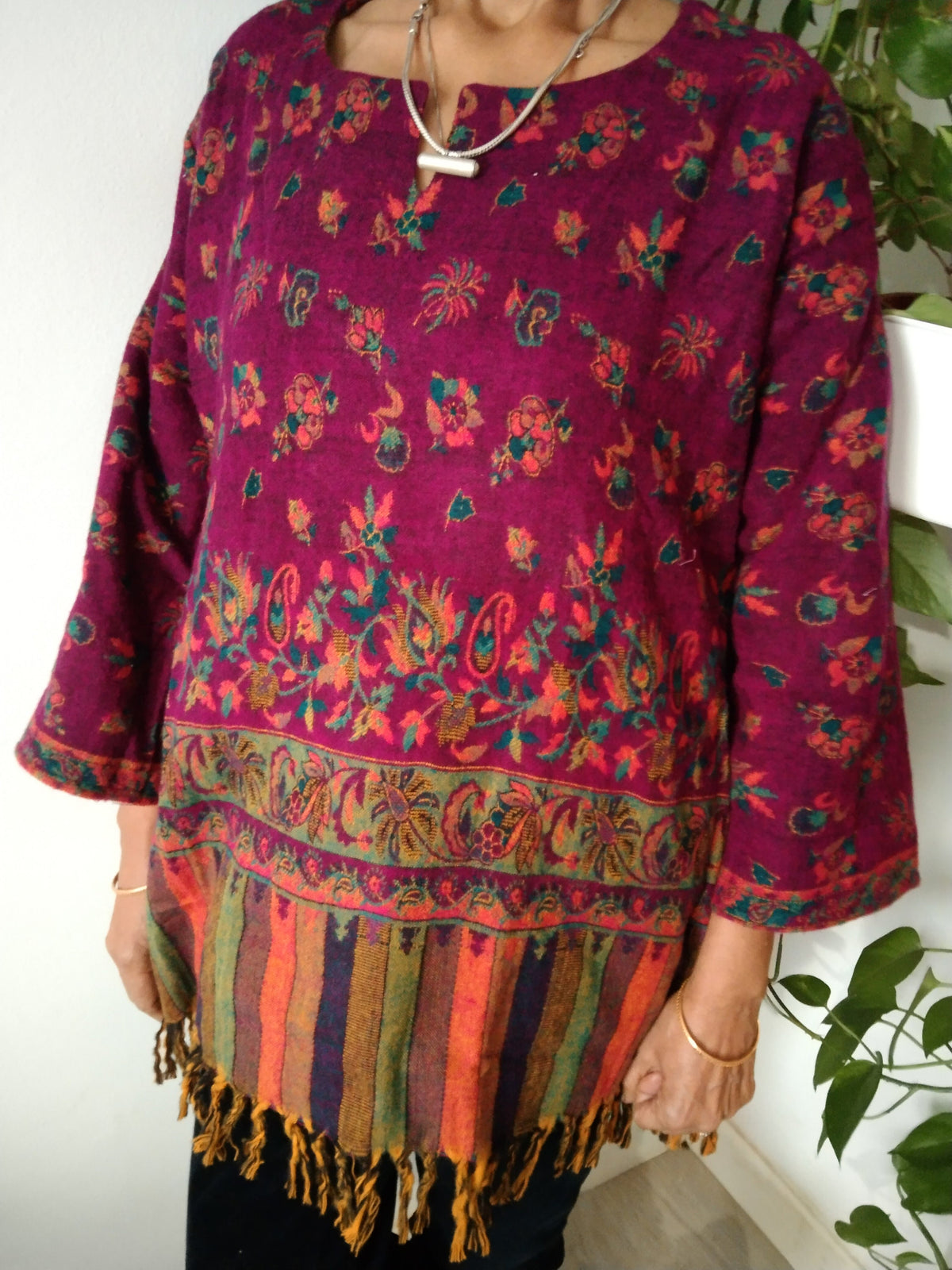 Yak wool tunic,winter tunic,wool kurti,gifts for her,Christmas gift,boho kurti,wool tunic,mom postpartum gift,mothers day gift,boho tunic