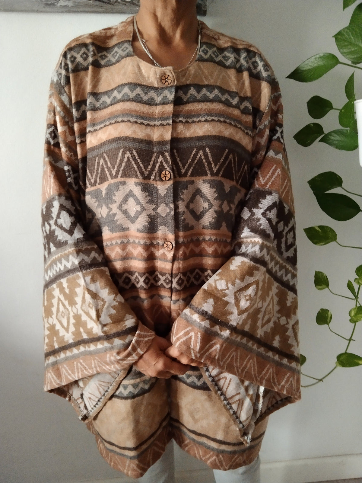 Woolen jacket,wool cover up,wool tunic,Plus size tunic,boho tunic,gifts for her,boho tunic