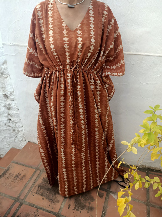 Regular size,Cotton kaftan,caftan,gifts for her,beach wear,resort wear,sleepwear,cotton dress,boho
