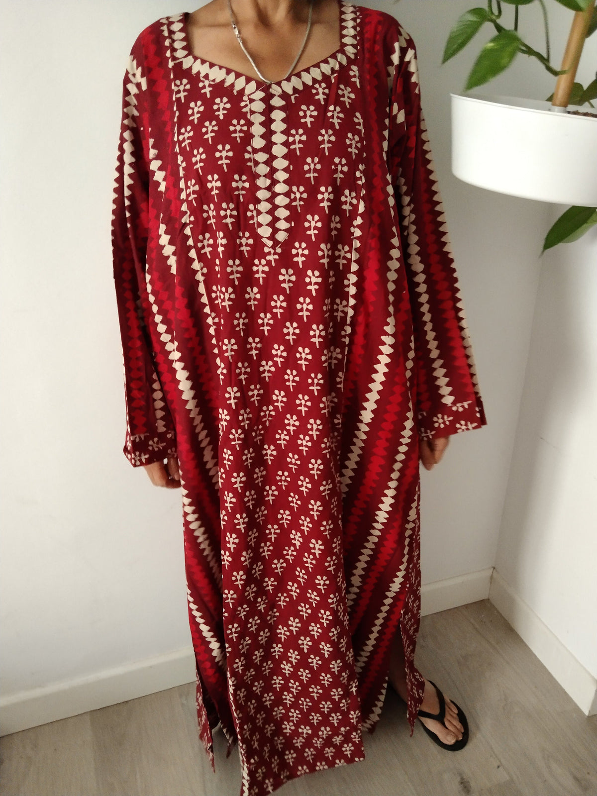 Plus Cotton kaftan,caftan,resort wear, loungewear,cotton dress,Full sleeve kaftan,A line kaftan