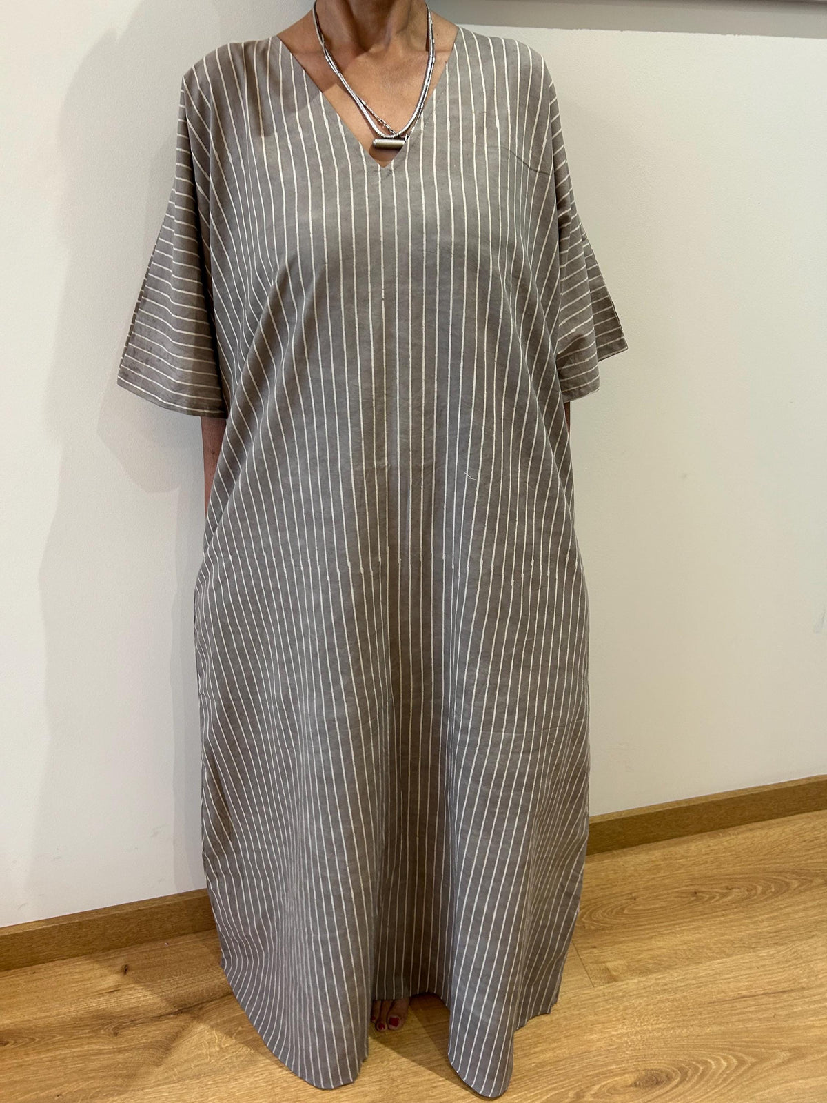 Organic cotton kaftan,caftan, resort wear,loungewear,gifts for her,boho dress,a line dress,block print dress