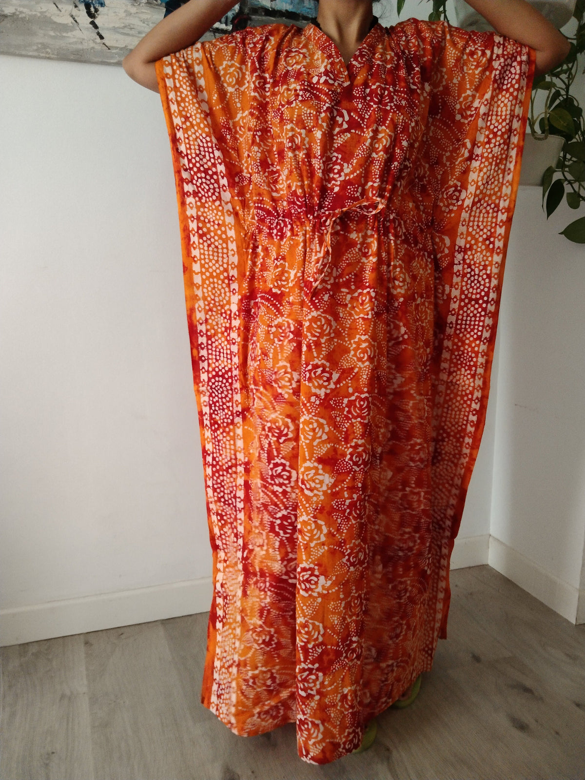 Tie-dye kaftan,caftan,gifts for her,resort wear,loungewear,sleepwear,boho dress