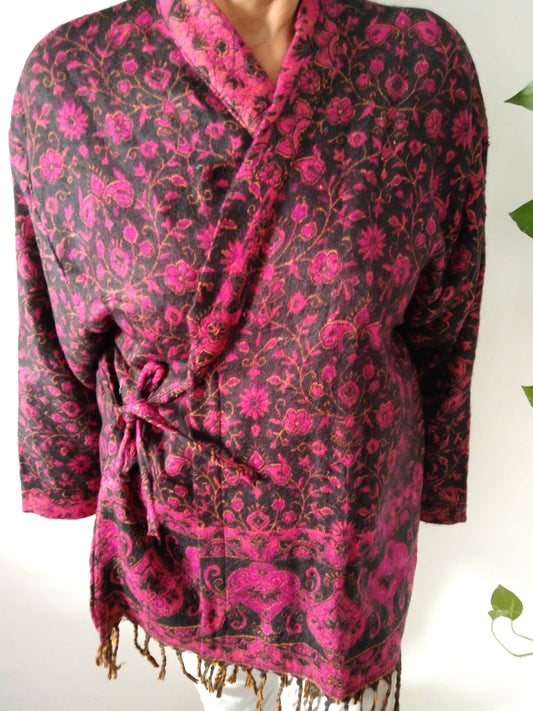 Wool blend tunic,winter cover up,winter jacket,wool tunic,gifts for her