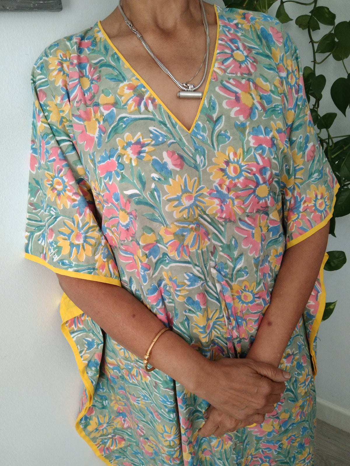 Cotton kaftan,caftan,resort wear, loungewear,gifts for her,maternity dress,beachwear,swim cover up,dressing gown,mothers day gift,boho dress