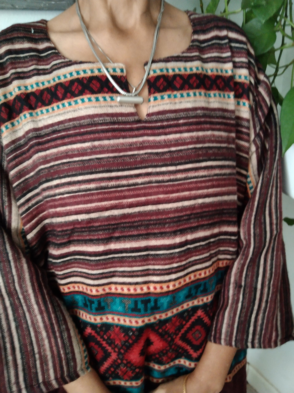 Wool tunic,winter kurti,gifts for her,resort wear,loungewear,boho kurti,gifts for her,Christmas gift