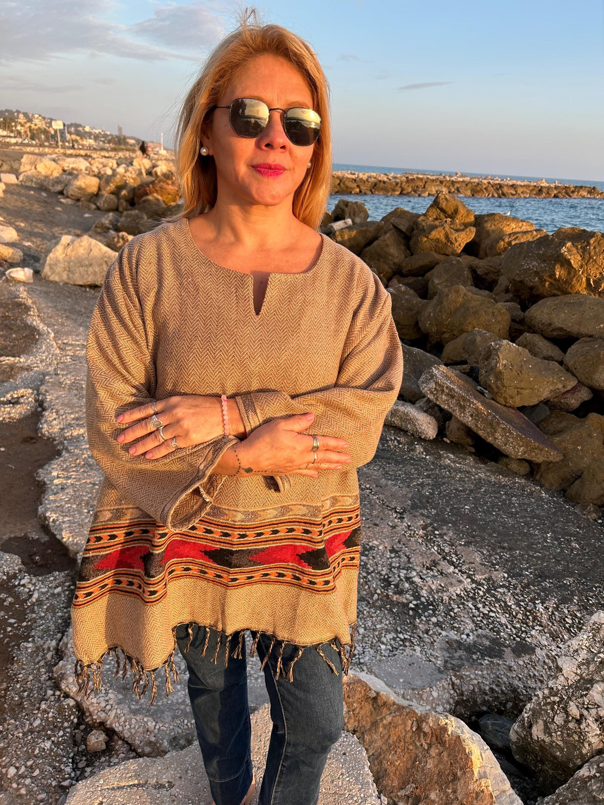 Winter yak wool tunic,gifts for her,wool kurti,winter tunic,boho kurti,wool tunic, Christmas gift,mom postpartum gift,mother's day gift,boho