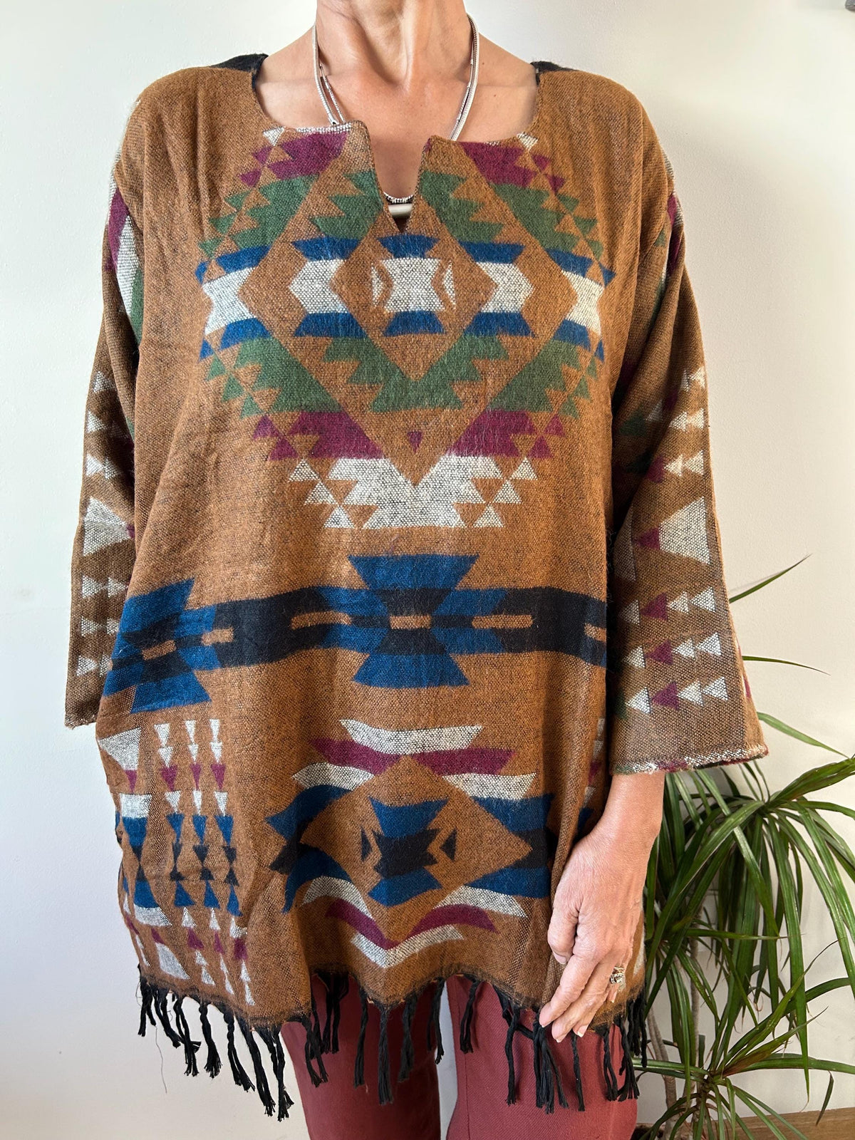 Yak wool,Winter tunic,wool kurti,gifts for her, Christmas gift,boho wool tunic,mom postpartum gift,