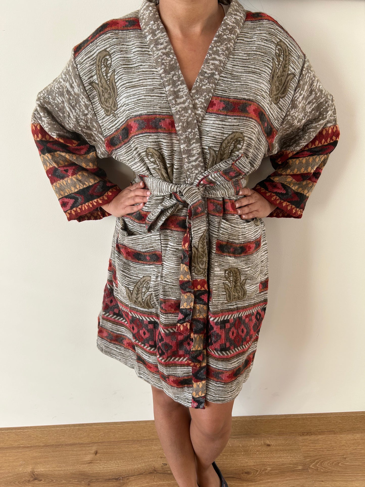 Yak Wool Short Robe