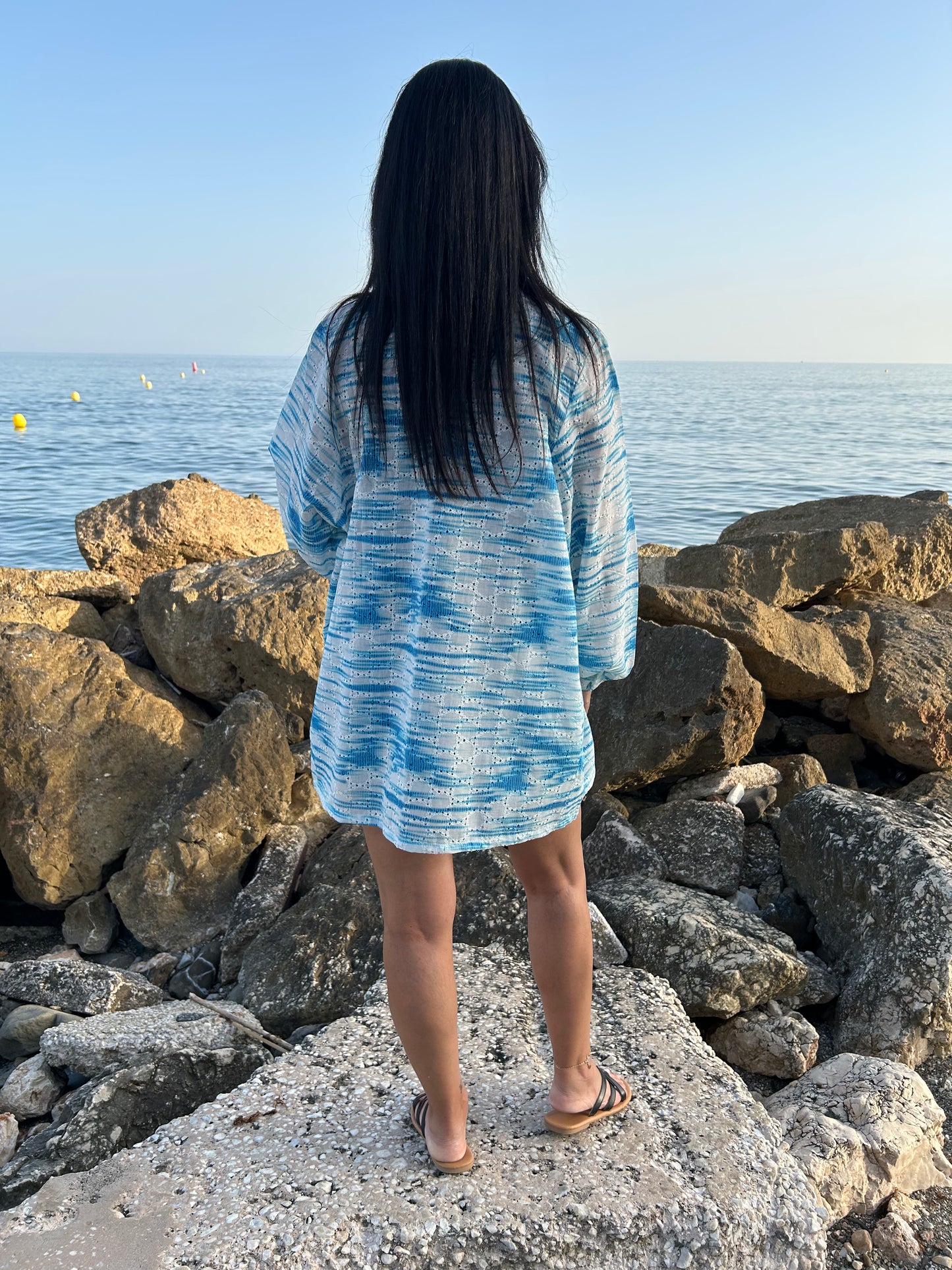 Blue Skies boho tunic