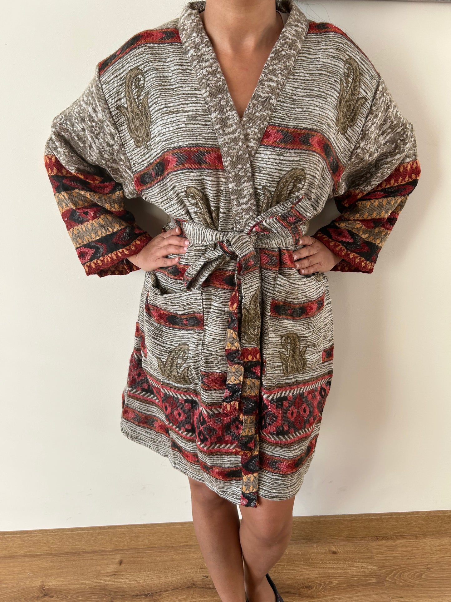 Yak Wool Short Robe