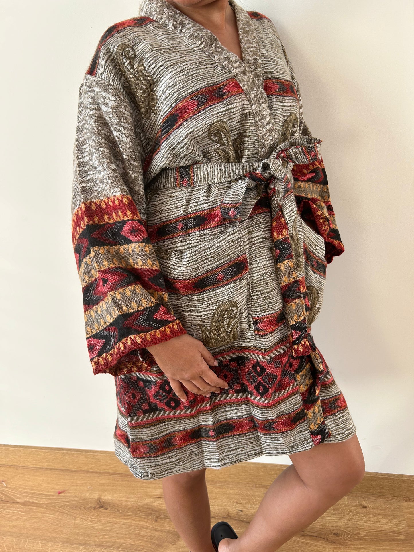 Yak Wool Short Robe
