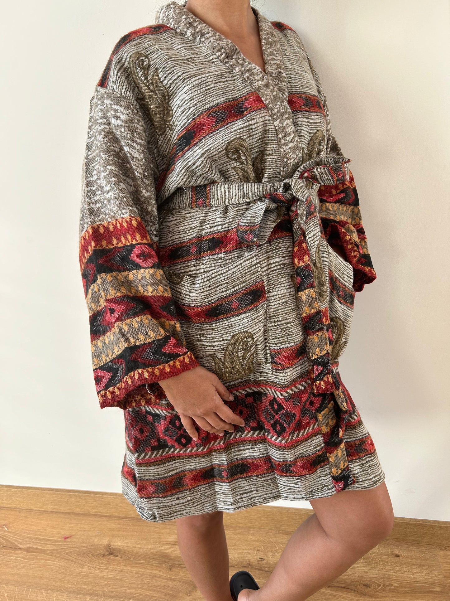 Yak Wool Short Robe
