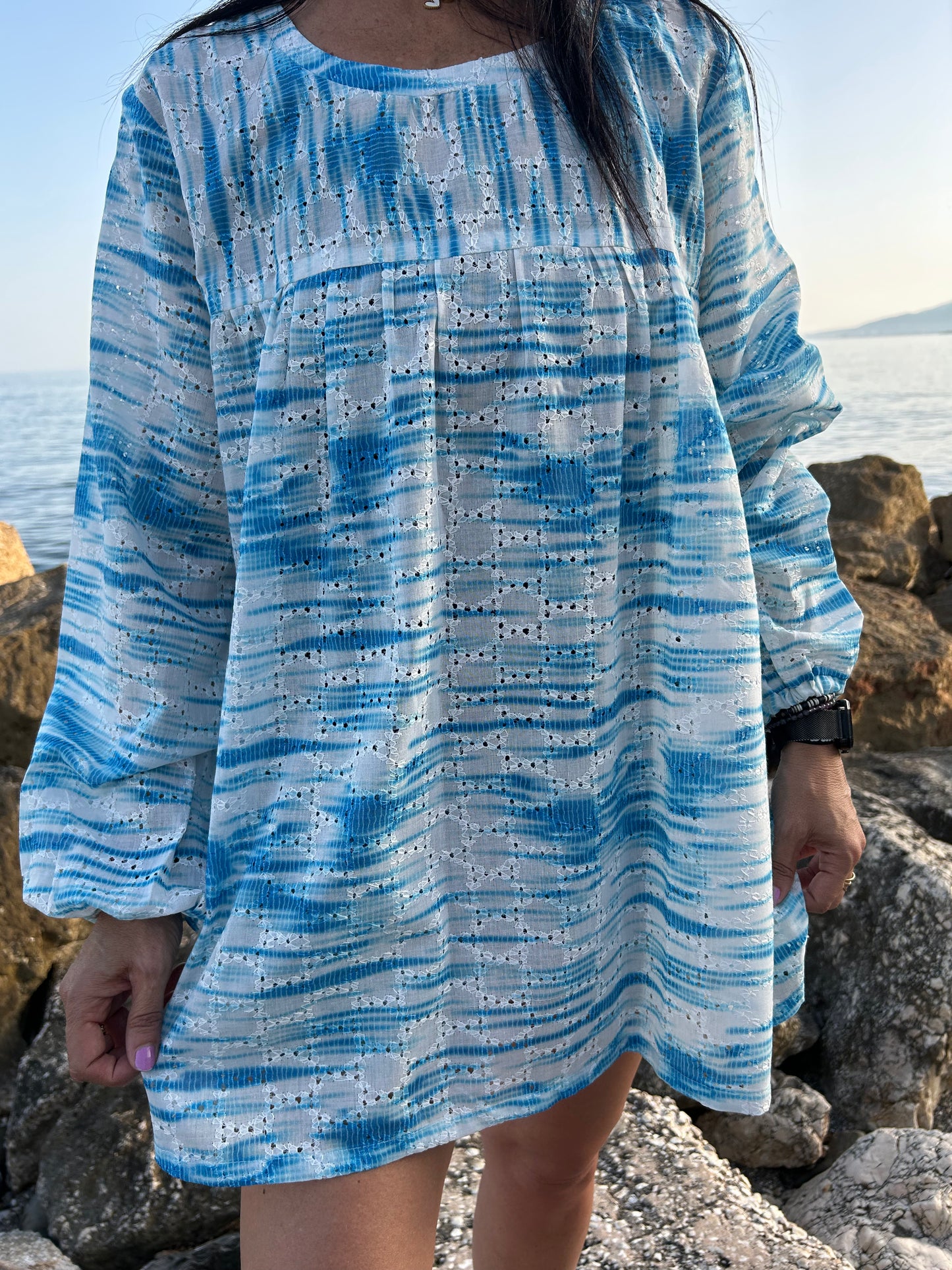 Blue Skies boho tunic