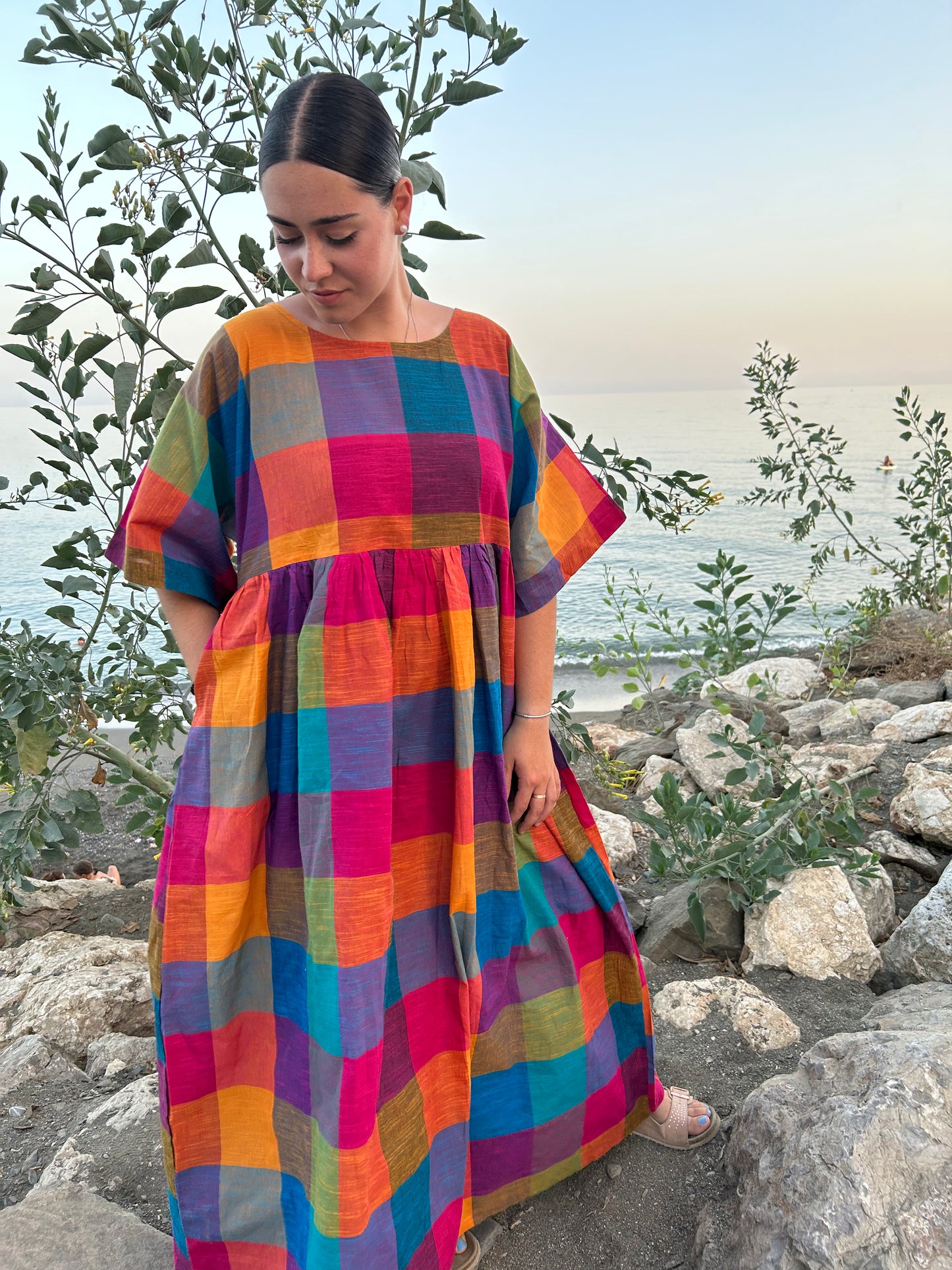 handwoven cotton dress