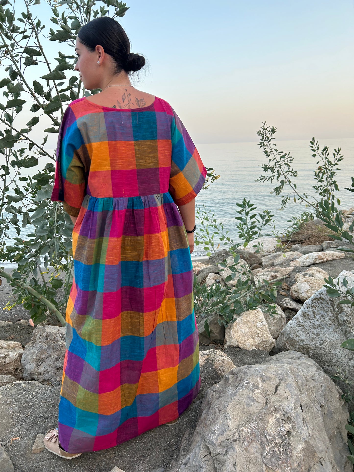 handwoven cotton dress