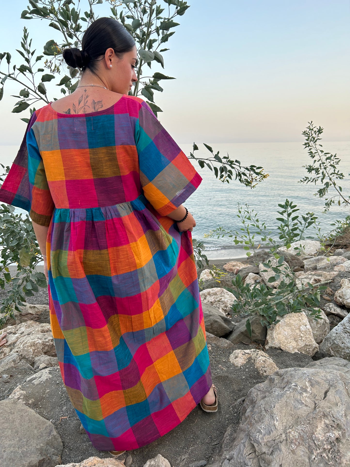 handwoven cotton dress