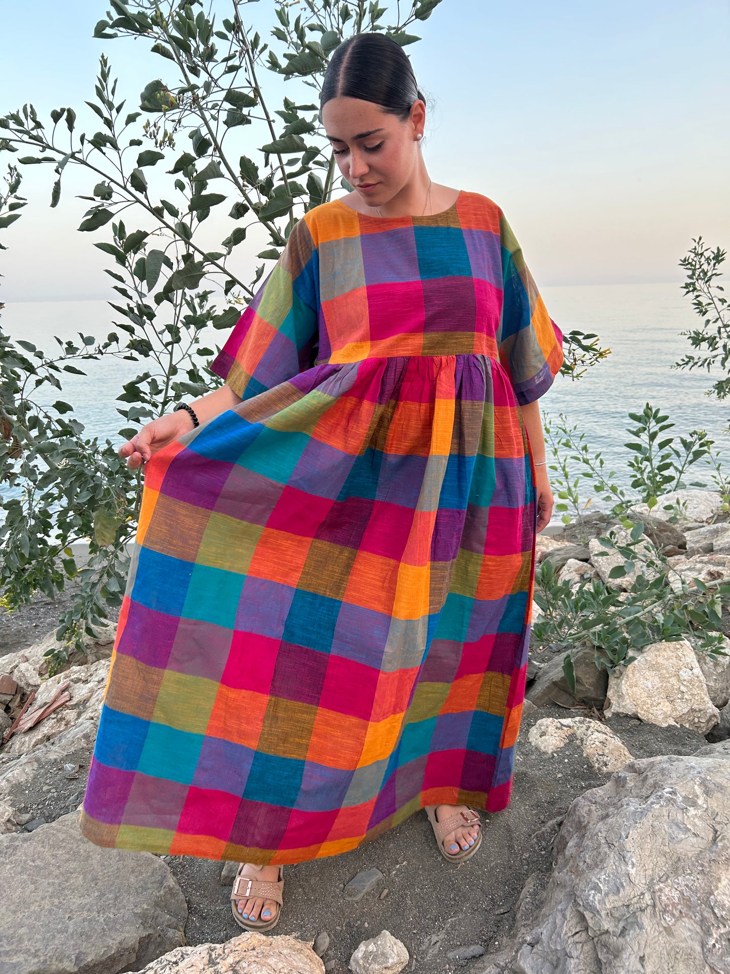 handwoven cotton dress