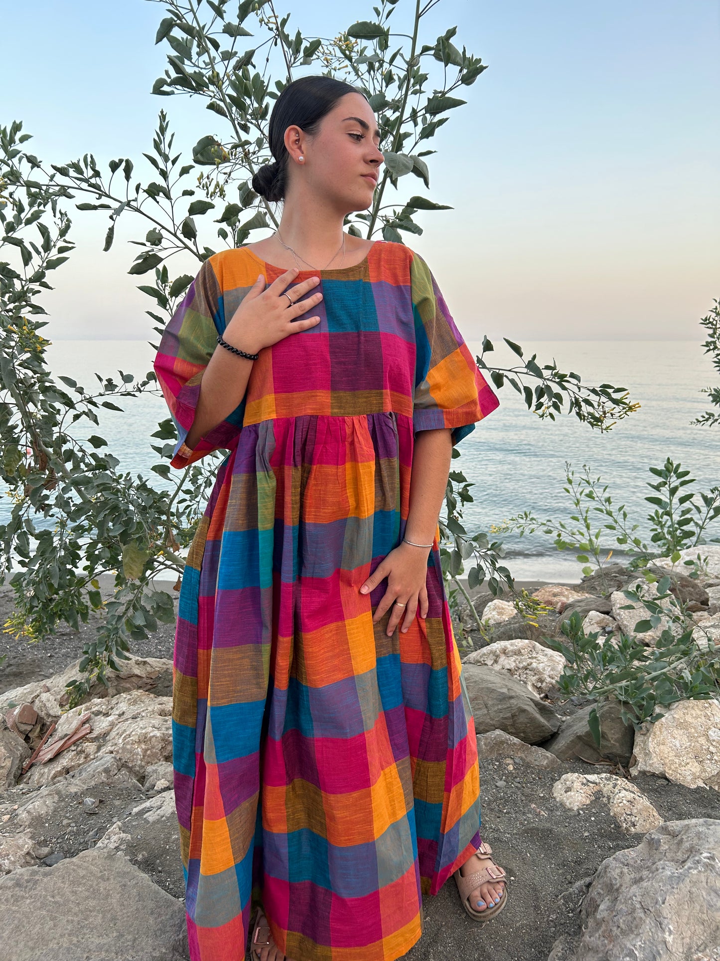 handwoven cotton dress